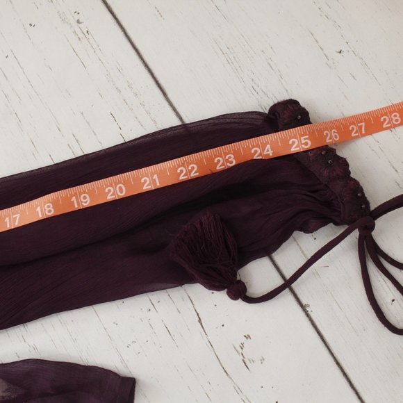 Free People Sheer Tassel Top - Picture 12 of 15